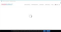 Desktop Screenshot of danskbureauet.dk